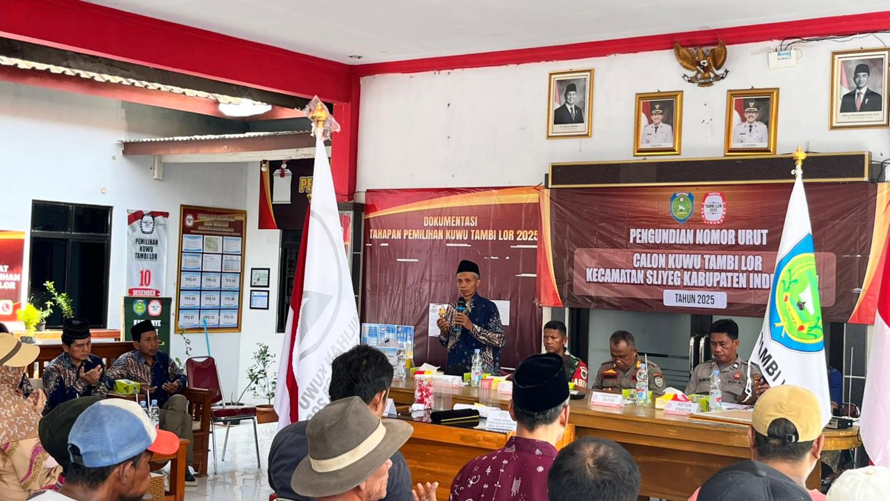 PROSESI PENGUNDIAN NOMOR URUT CALON KUWU TAMBI LOR